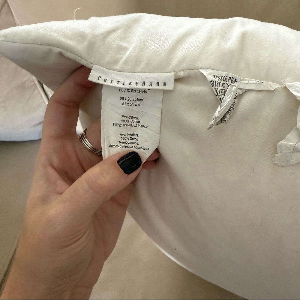 Pottery Barn down insert - Picture 3 of 3